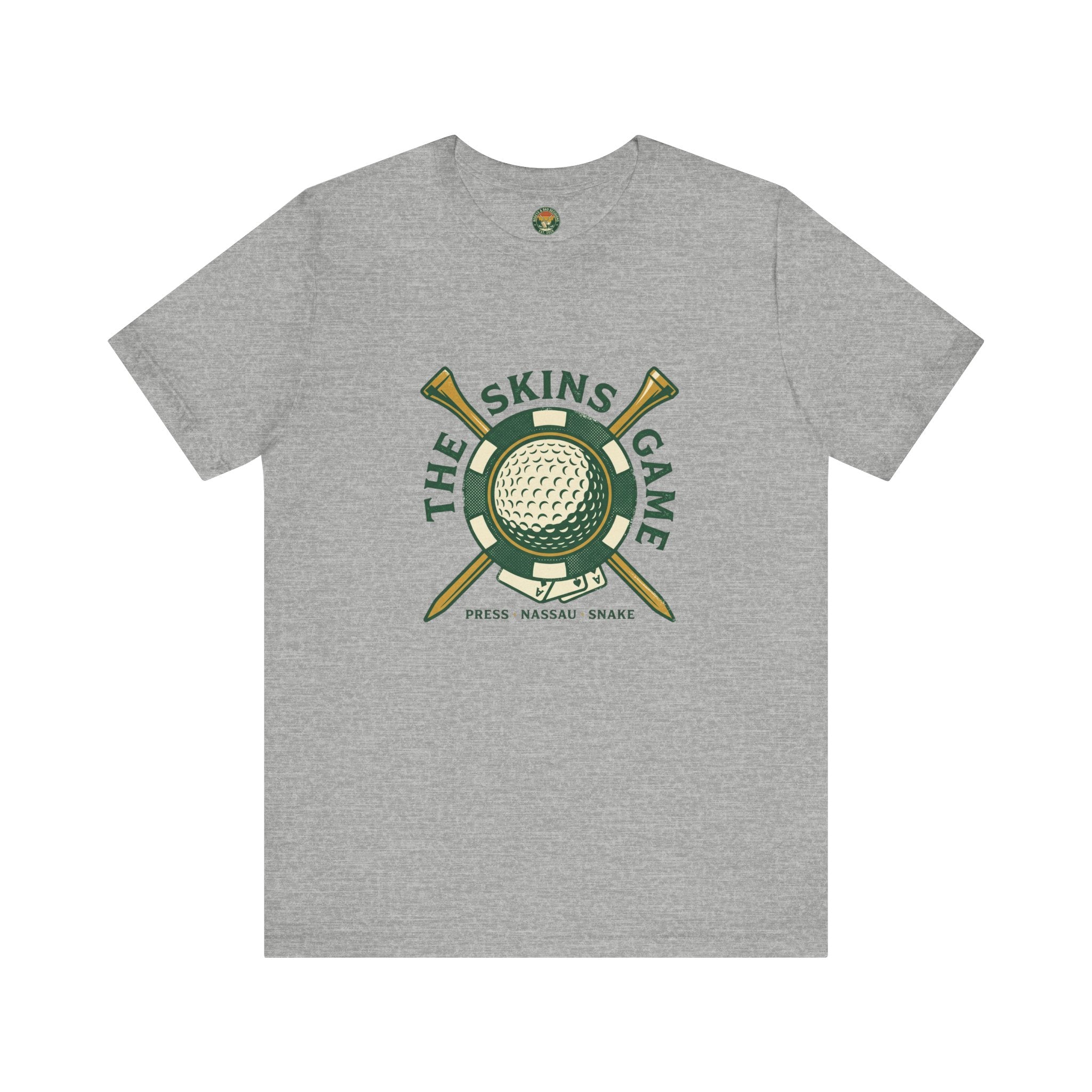 The Skins Game Mark Tee — Poker Chip & Crossed Tees