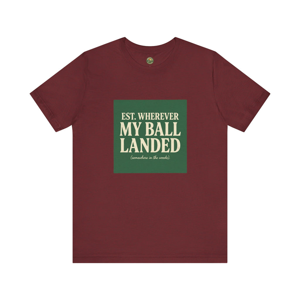 Est. Wherever My Ball Landed — OBC Vintage Golf Tee