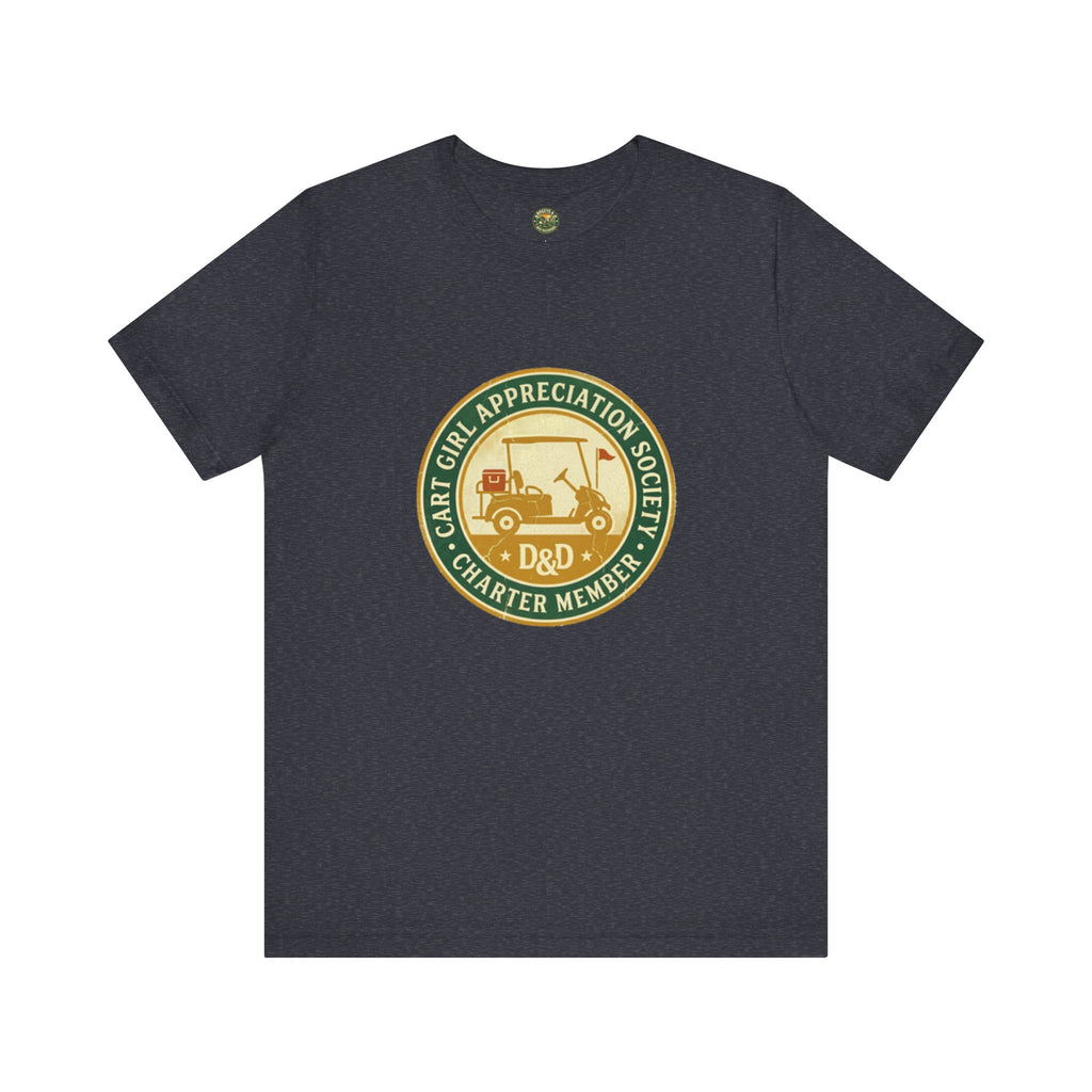 Cart Girl Appreciation Society Tee — Vintage Tribute Badge
