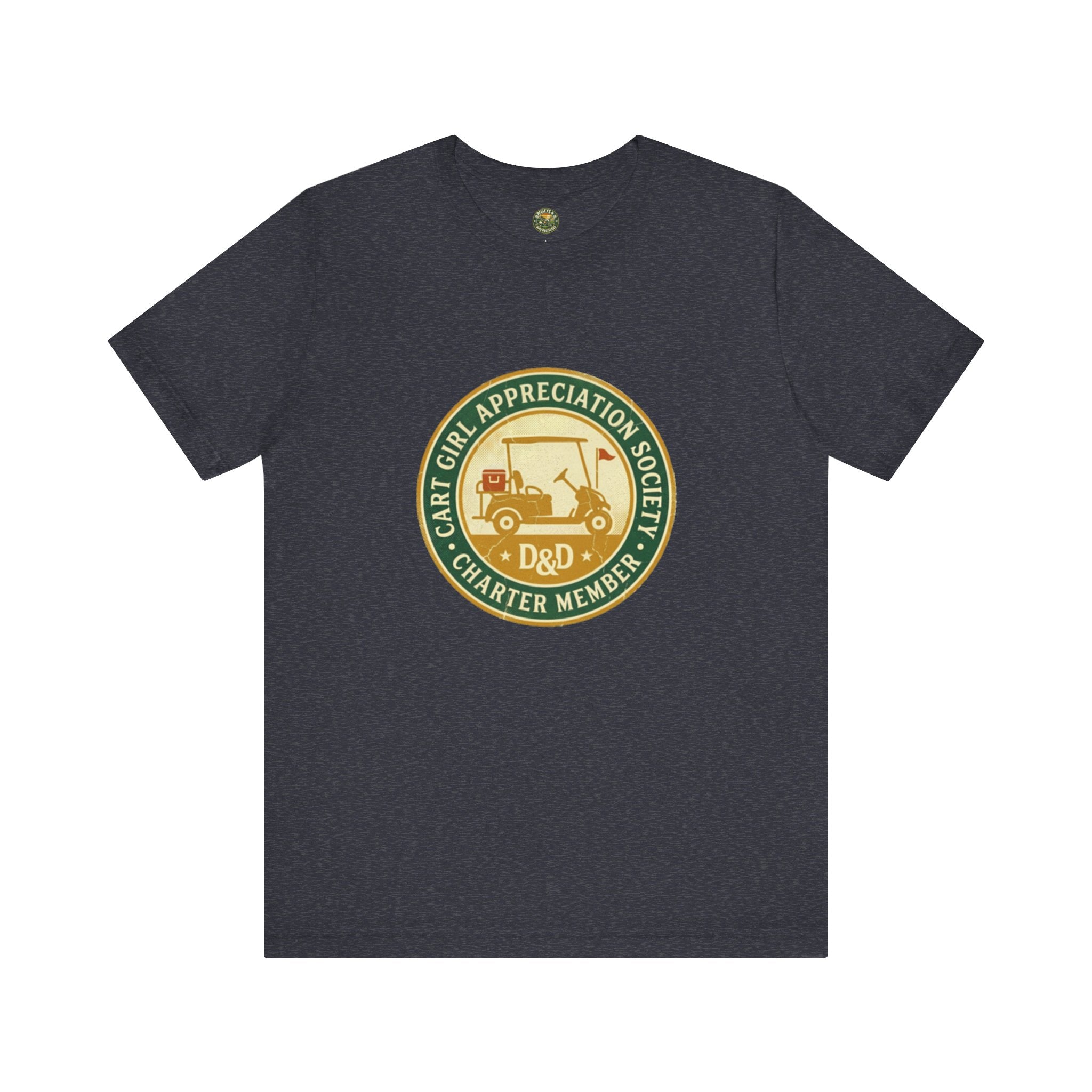 Cart Girl Appreciation Society Tee — Vintage Tribute Badge