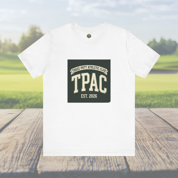 TPAC Varsity Monogram Tee - Three Putt Athletic Club