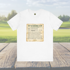 OBC Club Bylaws Tee — Vintage Fake Rulebook