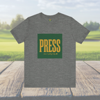 Press Tee — One-Word Golf Gambling Typography