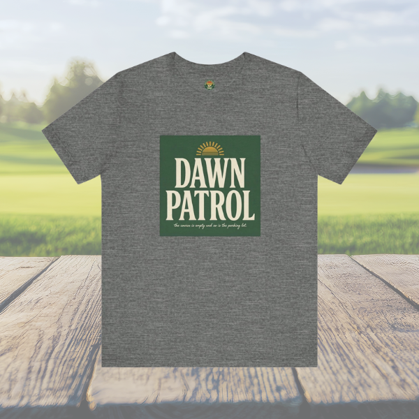Dawn Patrol Tee — Vintage Sunrise Typography