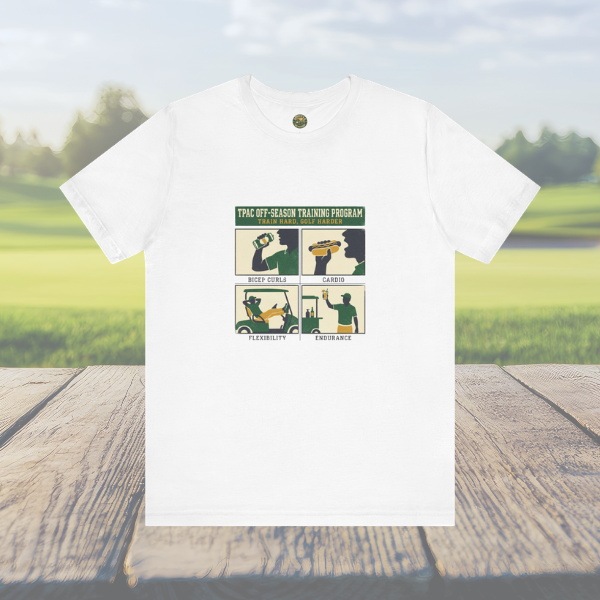 TPAC Off-Season Training tee - Vintage 4-Panel Workout Poster
