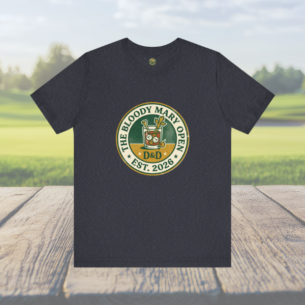 The Bloody Mary Open Tee — Vintage Morning Round Badge