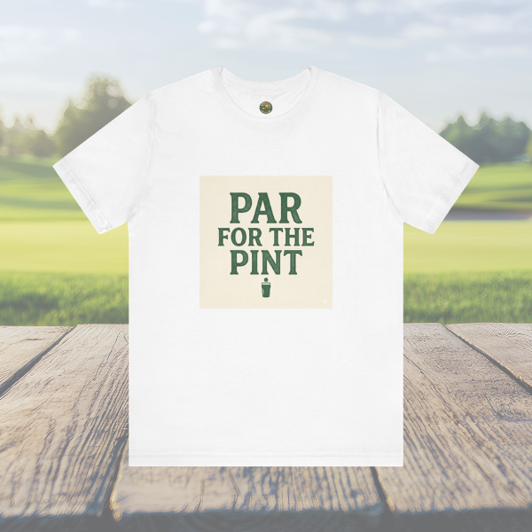 Par For The Pint — Vintage Cream Golf & Beer Tee