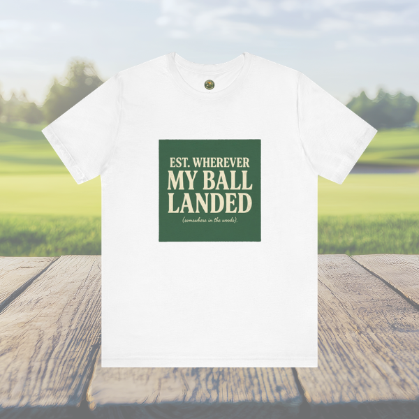 Est. Wherever My Ball Landed — OBC Vintage Golf Tee