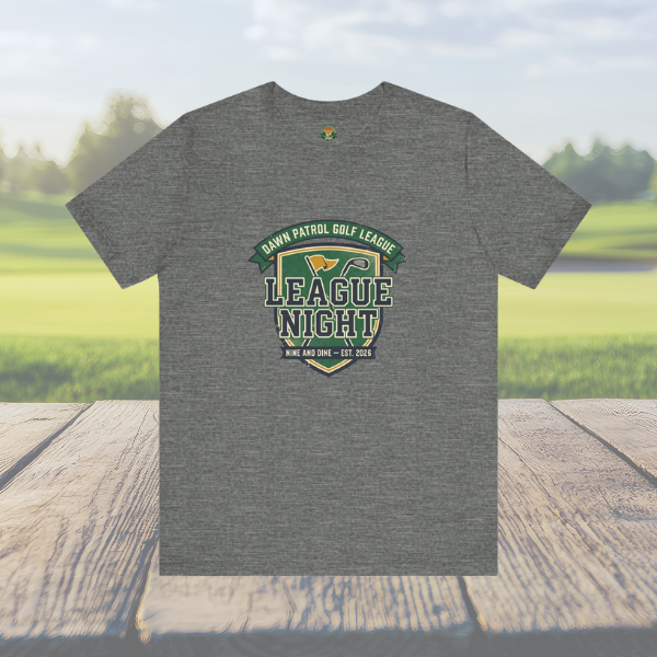 League Night Tee — Recreational Golf League Crest