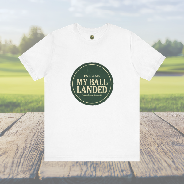 Out of Bounds Club Tee "My Ball Landed Somewhere in the Water" - Funny Golf Vintage Golf tshirt