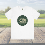 Out of Bounds Club Tee "My Ball Landed Somewhere in the Water" - Funny Golf Vintage Golf tshirt