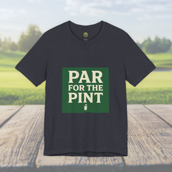 Par For The Pint - Green Label Vintage Golf & Beer Tee