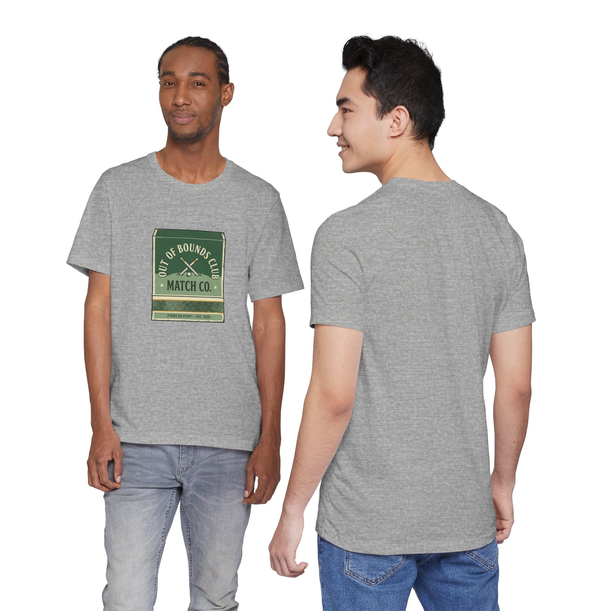 OBC Match Co. Tee — Vintage Matchbook Cover