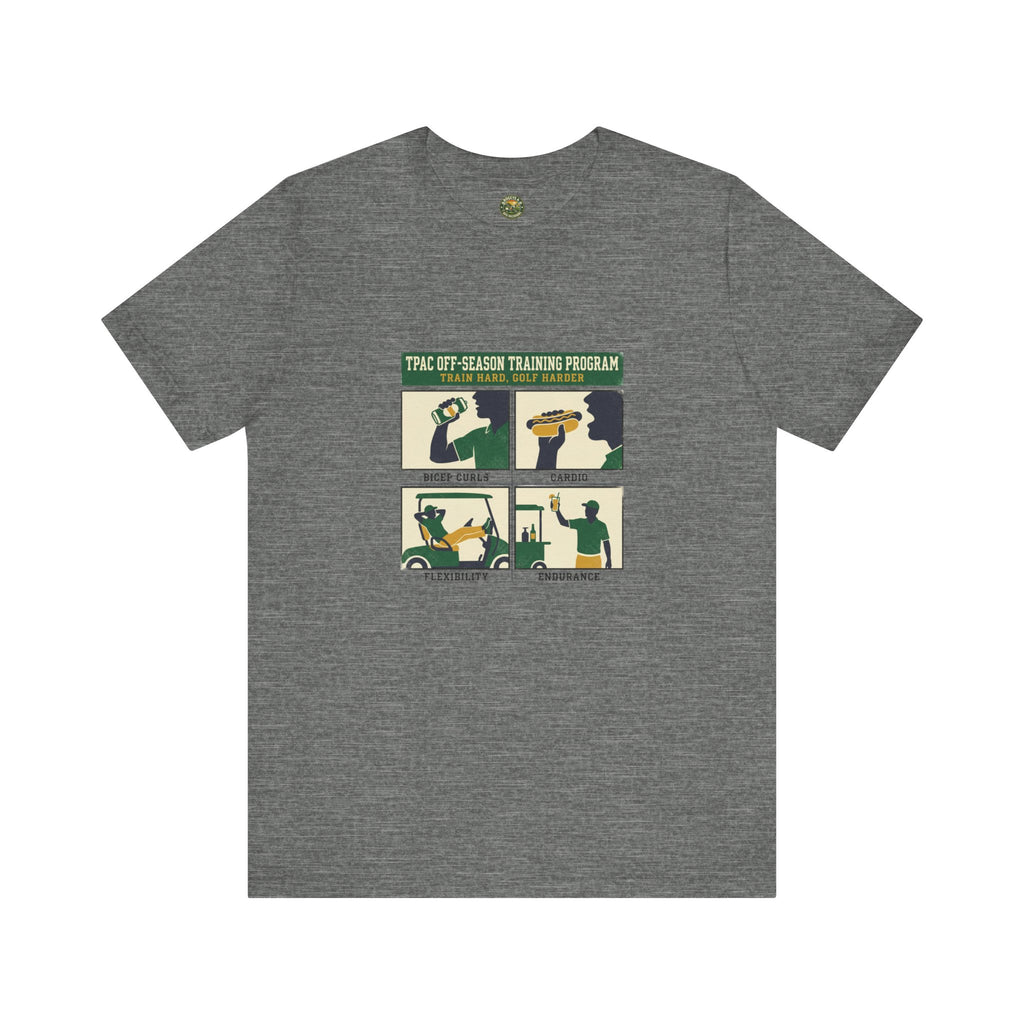 TPAC Off-Season Training tee - Vintage 4-Panel Workout Poster