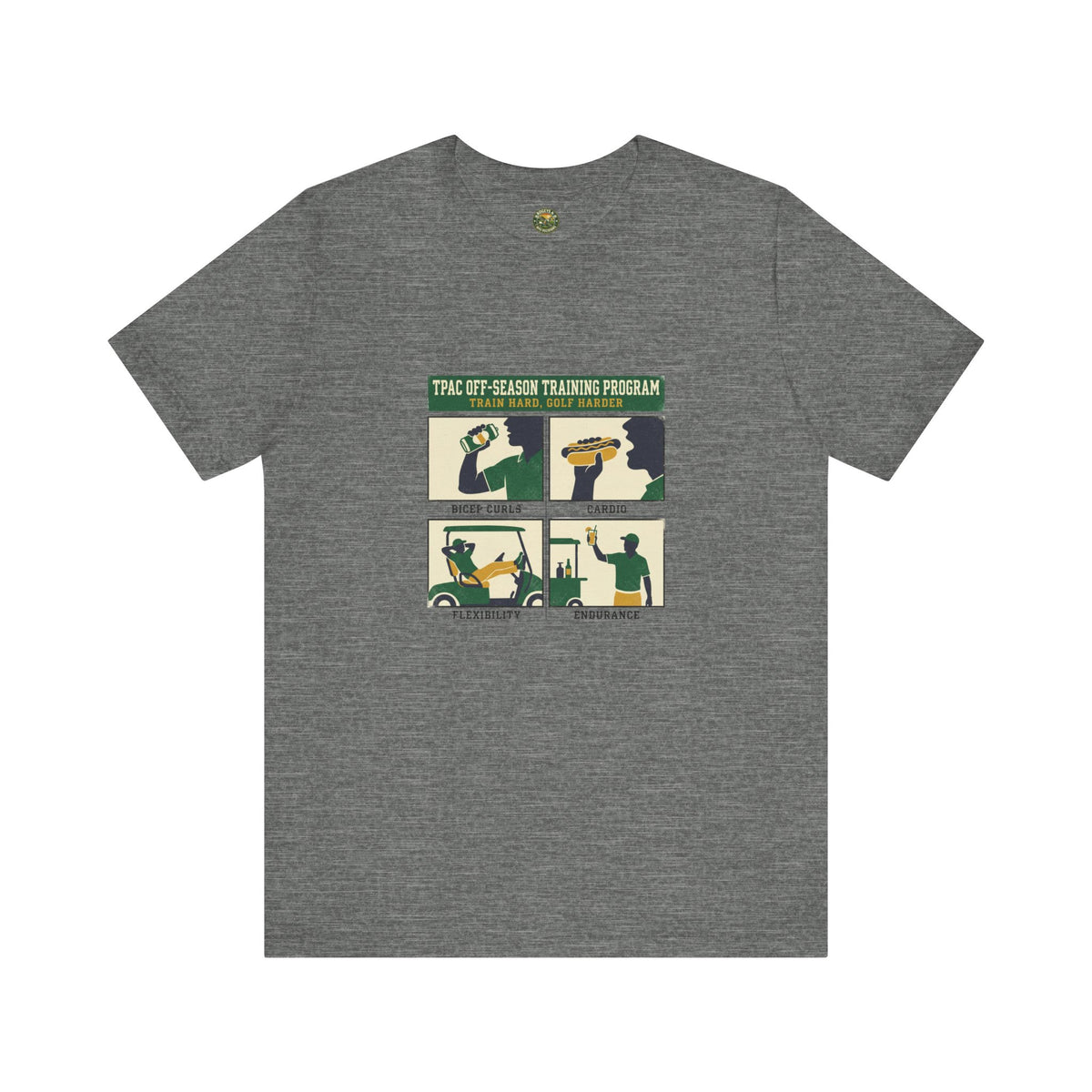 TPAC Off-Season Training tee - Vintage 4-Panel Workout Poster