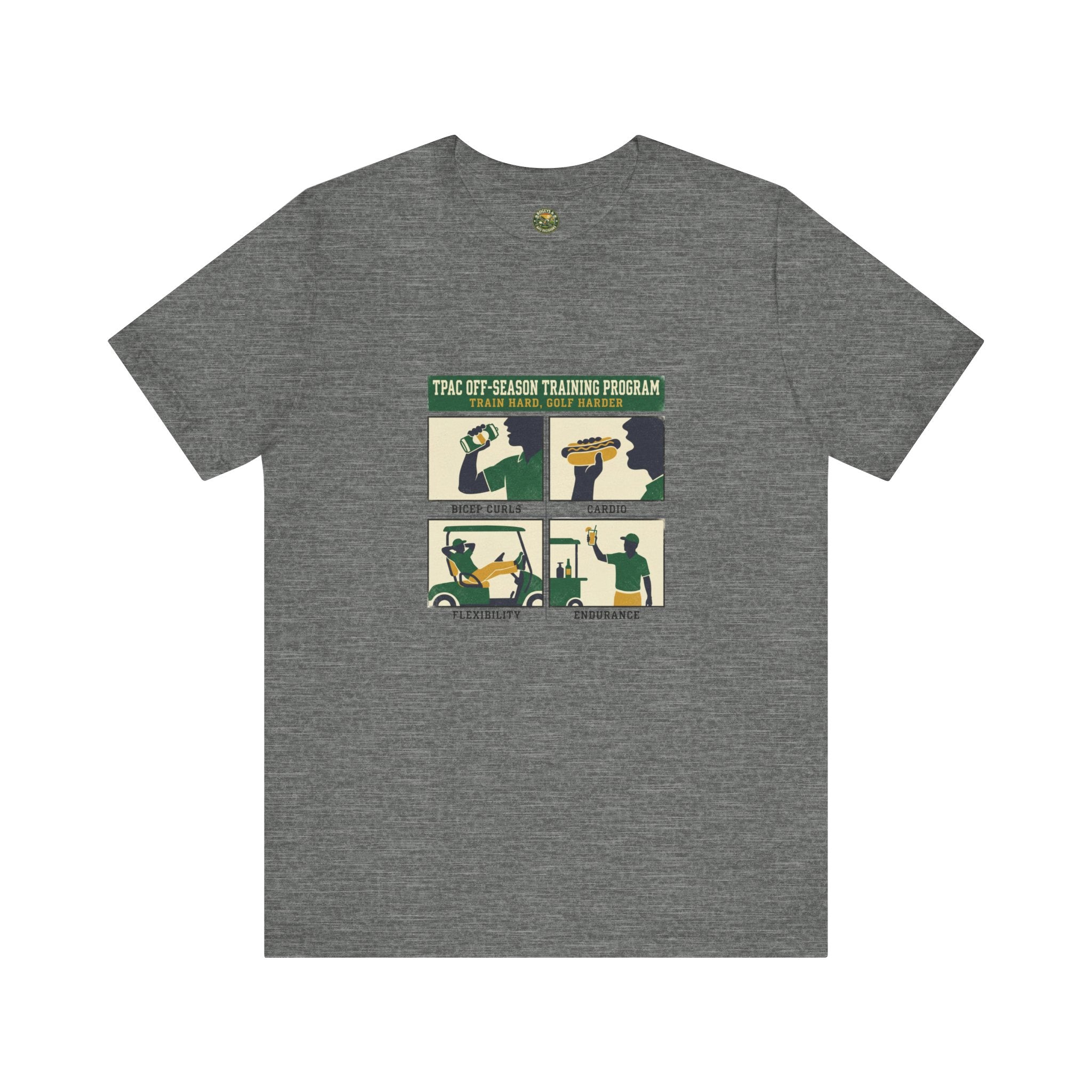 TPAC Off-Season Training tee - Vintage 4-Panel Workout Poster