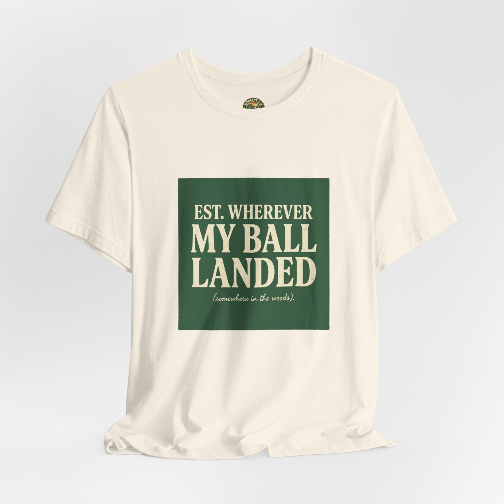 Est. Wherever My Ball Landed — OBC Vintage Golf Tee
