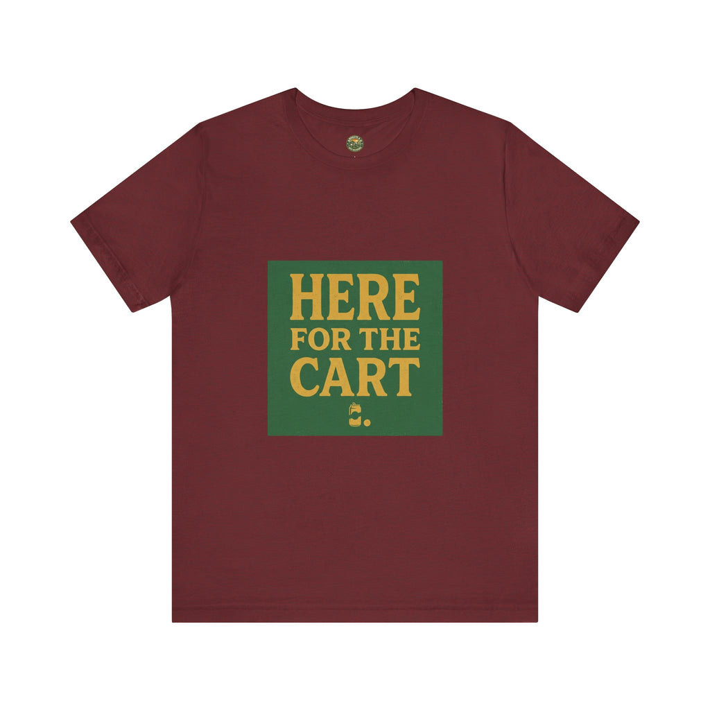 Here For The Cart — Vintage Golf & Beer Tee
