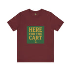 Here For The Cart — Vintage Golf & Beer Tee