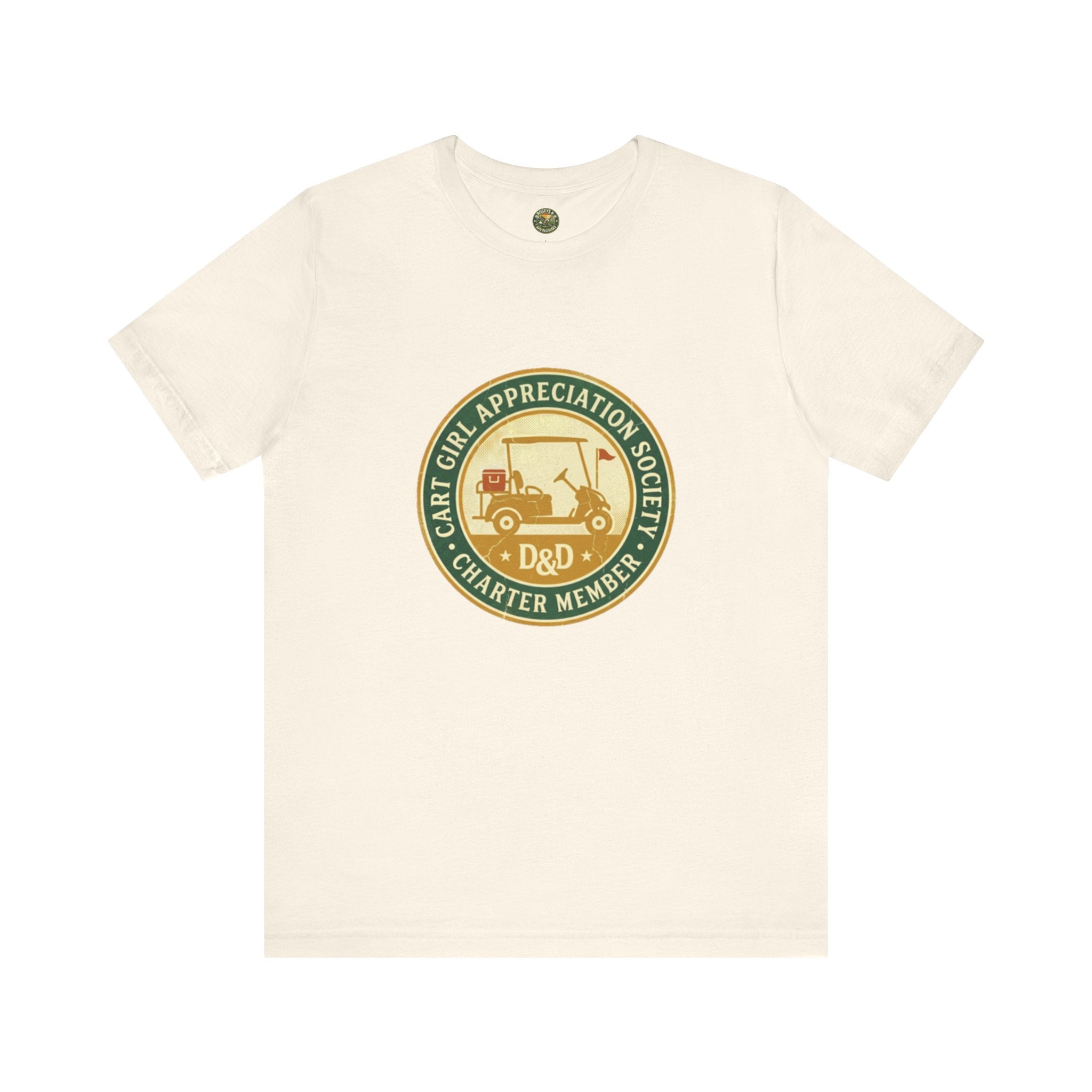 Cart Girl Appreciation Society Tee — Vintage Tribute Badge