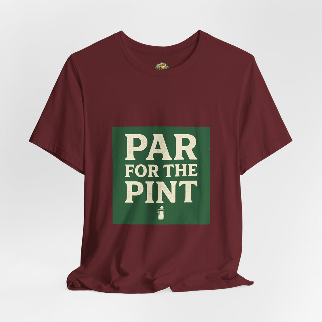 Par For The Pint - Green Label Vintage Golf & Beer Tee