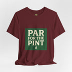 Par For The Pint - Green Label Vintage Golf & Beer Tee