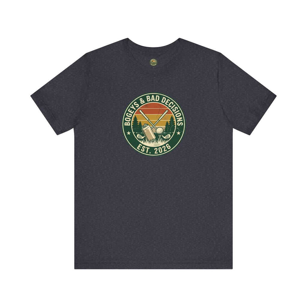 Bogeys & Bad Decisions Logo Tee