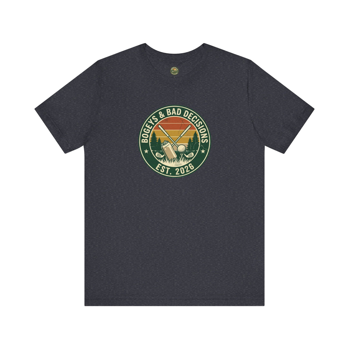 Bogeys & Bad Decisions Logo Tee