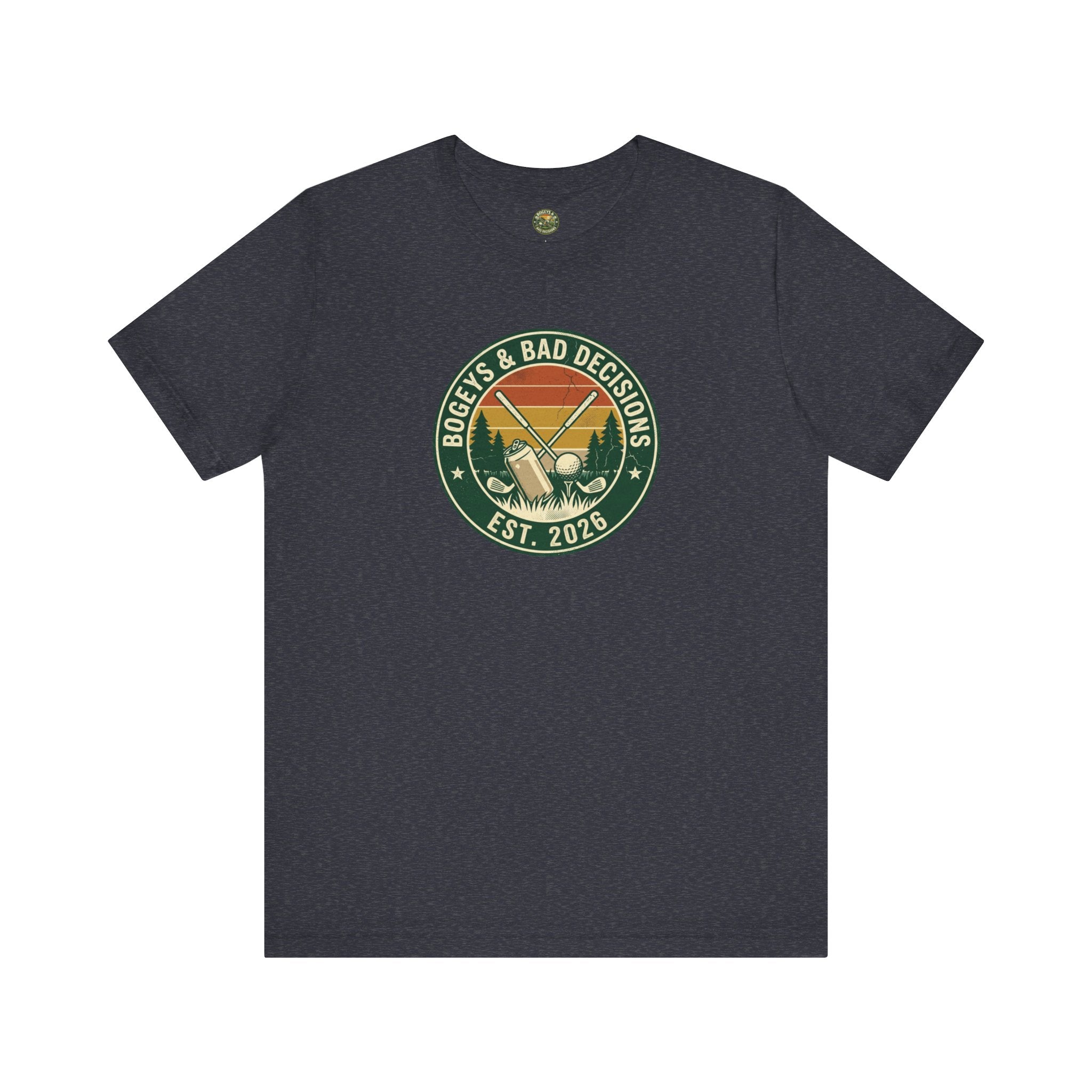 Bogeys & Bad Decisions Logo Tee