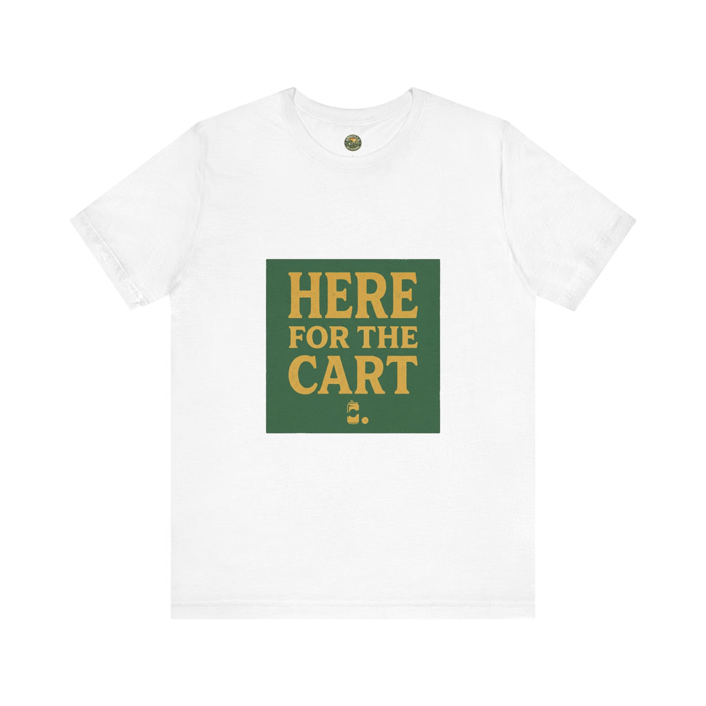 Here For The Cart — Vintage Golf & Beer Tee