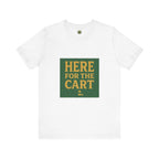 Here For The Cart — Vintage Golf & Beer Tee