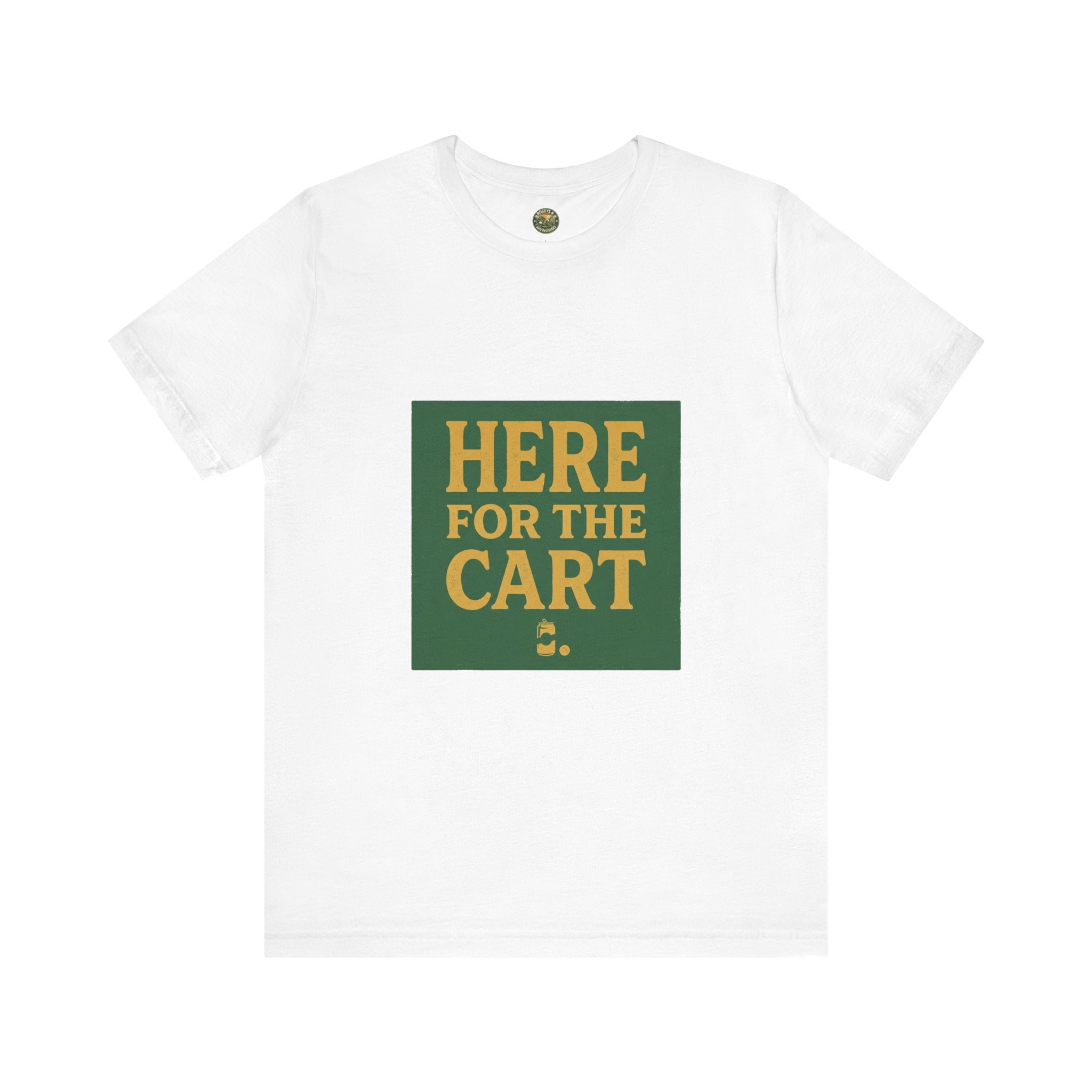 Here For The Cart — Vintage Golf & Beer Tee