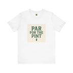 Par For The Pint — Vintage Cream Golf & Beer Tee
