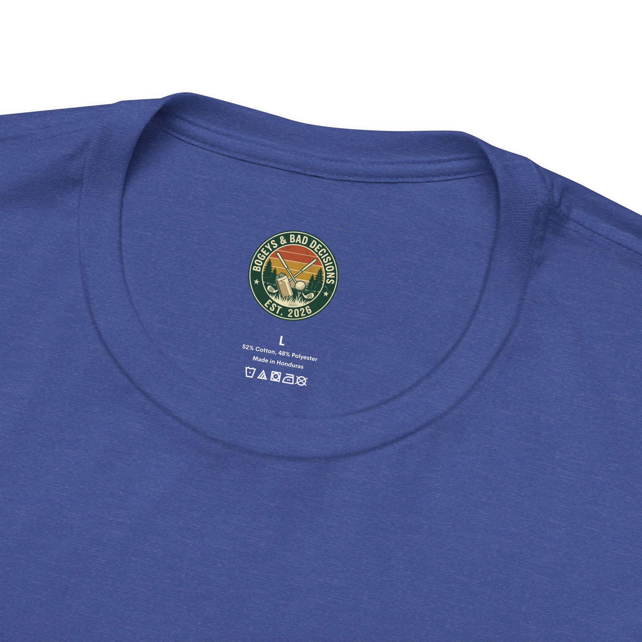 Settle Up In The Lot Tee — Golf Gambling Typography