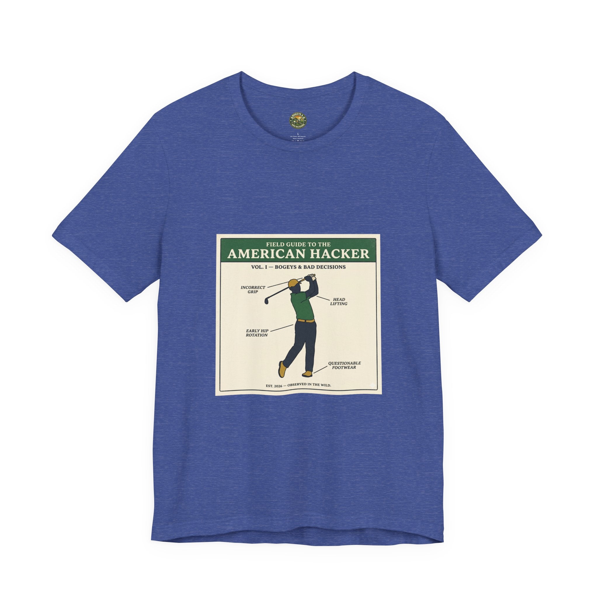 Field Guide To The American Hacker — Vintage Naturalist Tee