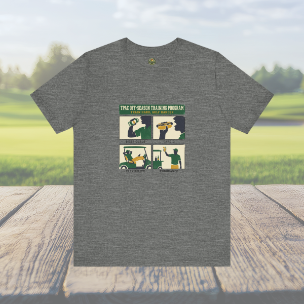TPAC Off-Season Training tee - Vintage 4-Panel Workout Poster