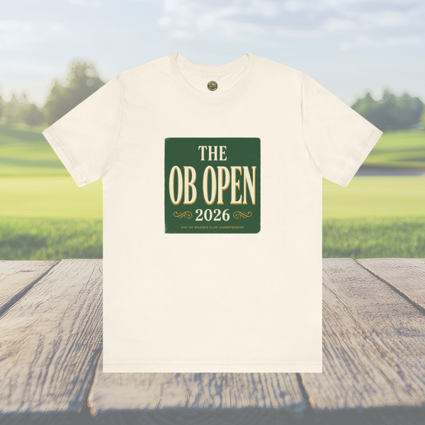 The OB Open Tee — Vintage Tournament Poster
