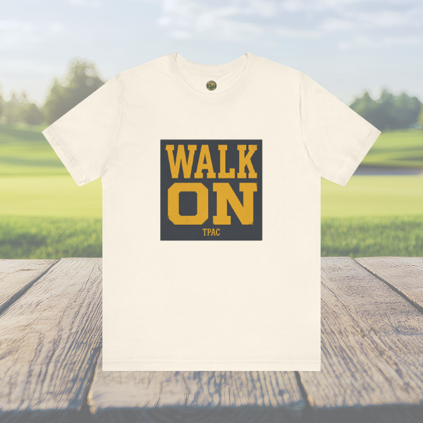 Walk On Tee - TPAC Vintage Varsity Typography