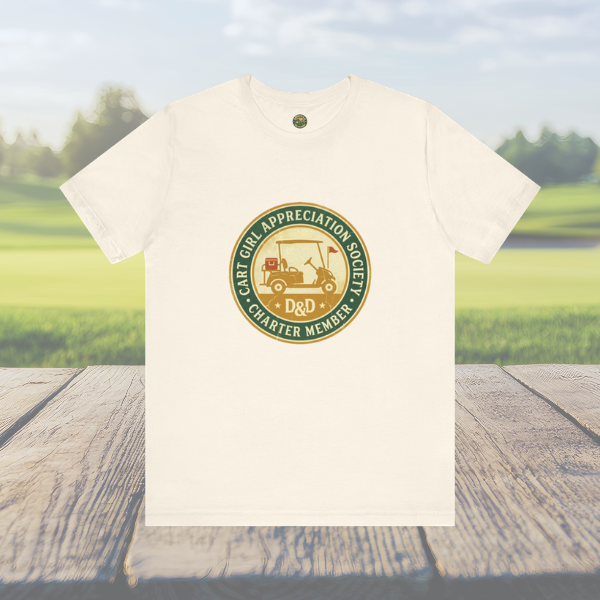 Cart Girl Appreciation Society Tee — Vintage Tribute Badge