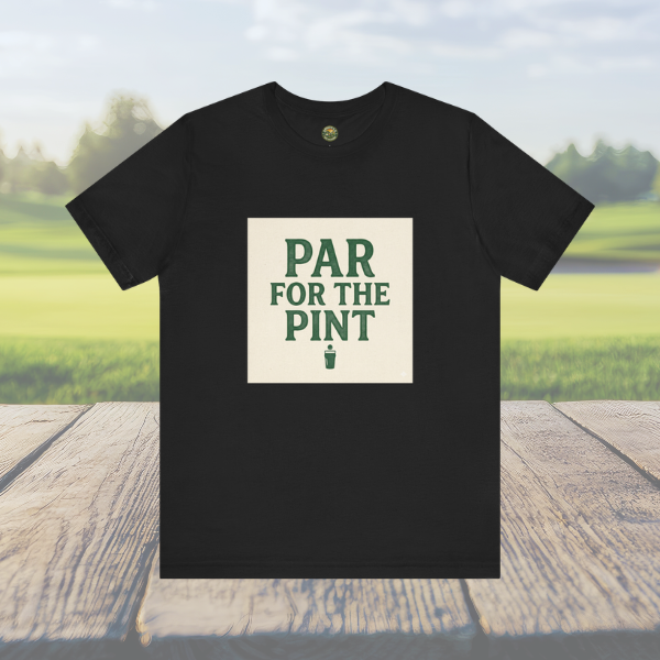 Par For The Pint — Vintage Cream Golf & Beer Tee
