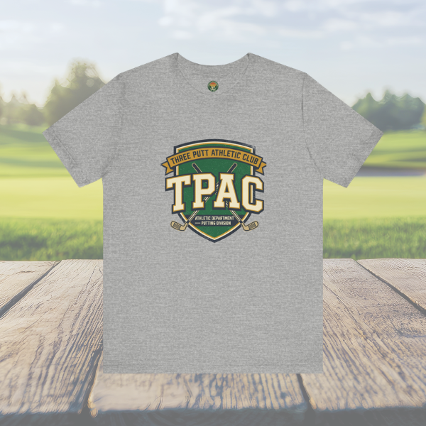 TPAC Athletic Dept Tee — Putting Division Crest