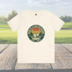 Bogeys & Bad Decisions Logo Tee - Vintage Sunset Badge
