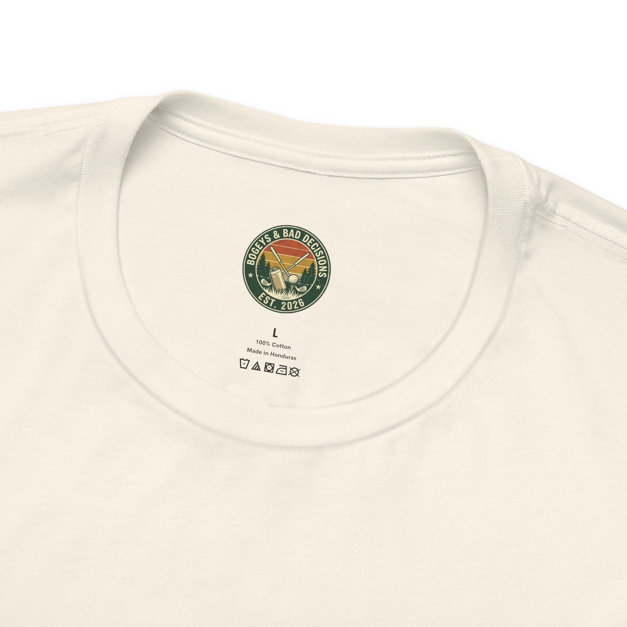 The Sandbaggers Tee — Official Handicap Committee Badge