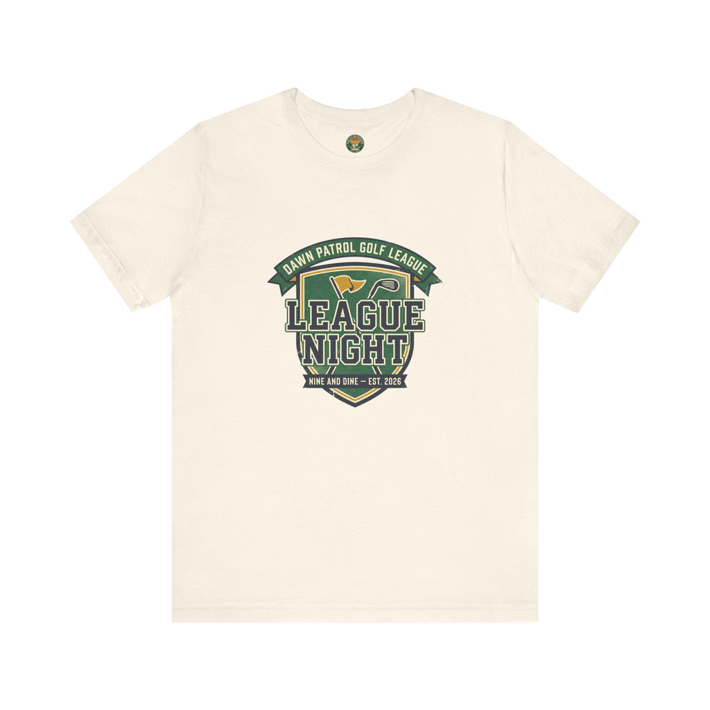 League Night Tee — Recreational Golf League Crest