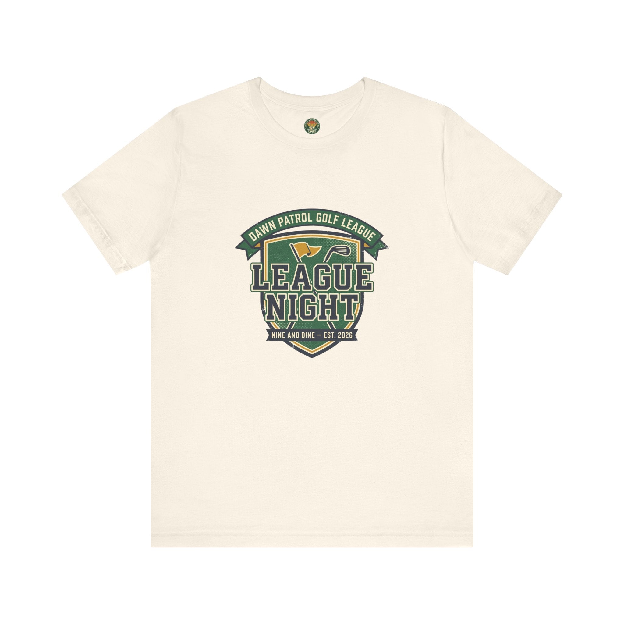 League Night Tee — Recreational Golf League Crest