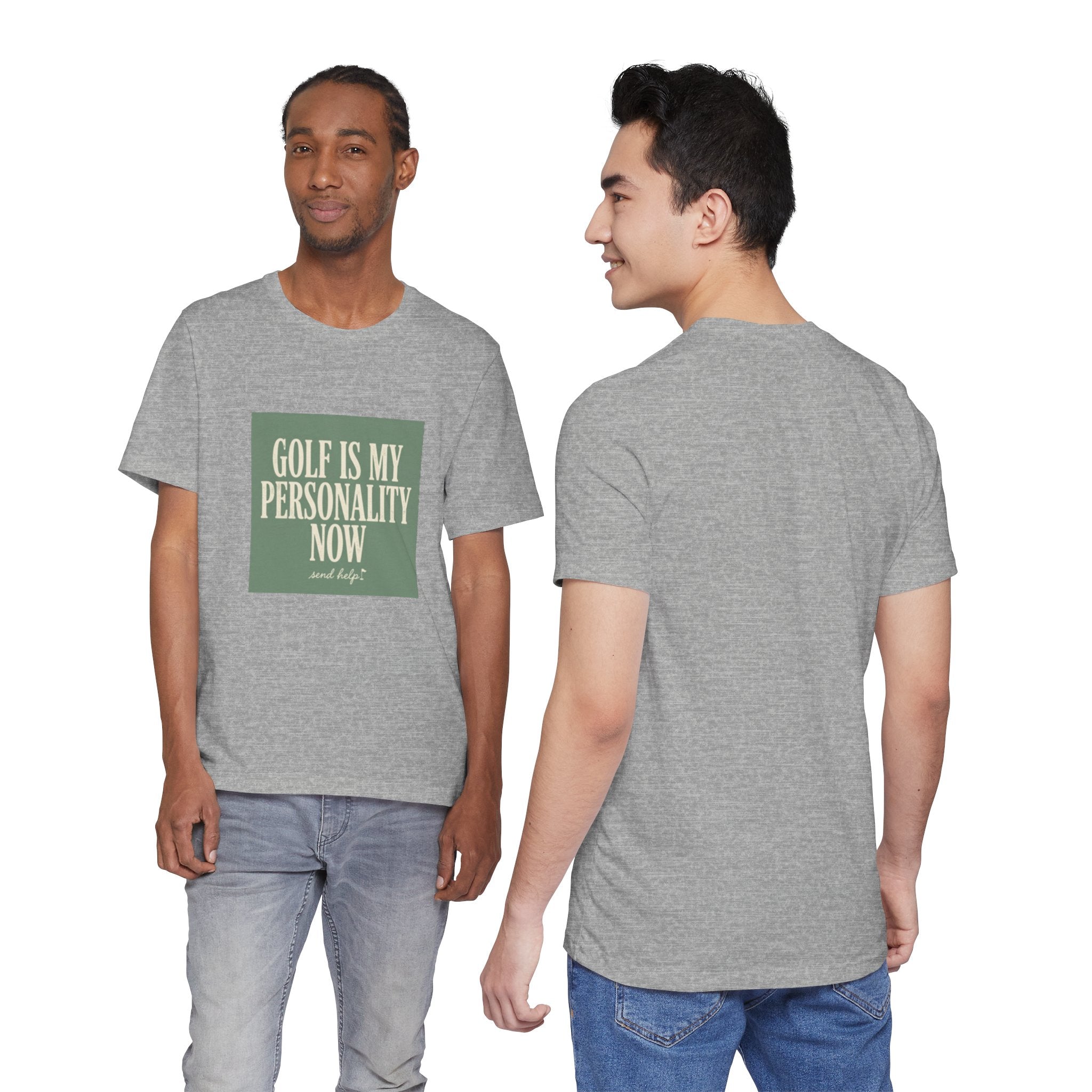Golf Is My Personality Now - Vintage Typography Tee