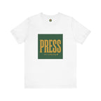 Press Tee — One-Word Golf Gambling Typography