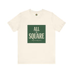 All Square Tee — Golf Match Play Typography
