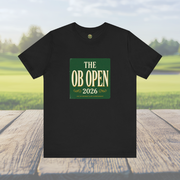The OB Open Tee — Vintage Tournament Poster