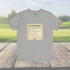 Mulligan Mondays Tee — Weekly Excuse Calendar